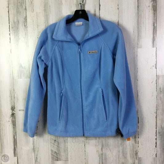 Jacket Fleece By Columbia In Blue, Size: S