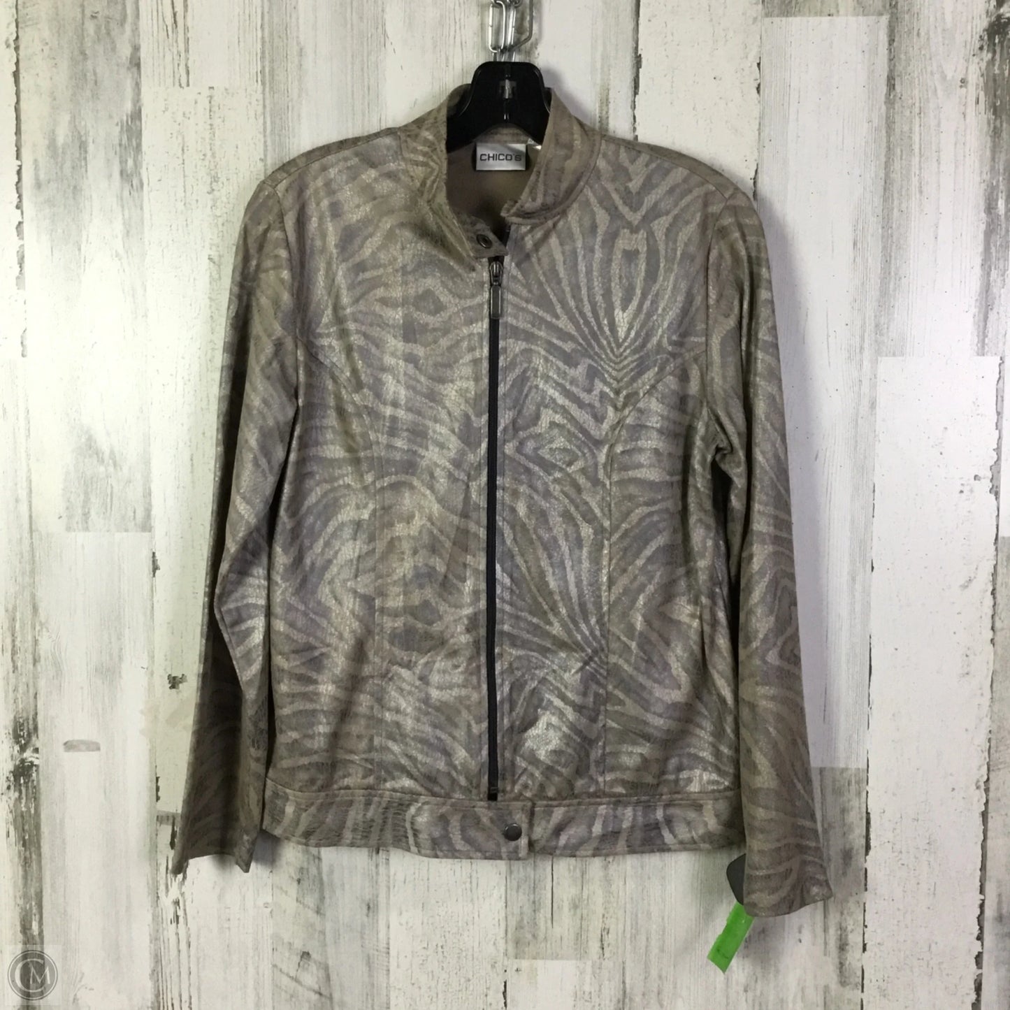 Jacket Other By Chicos In Tan, Size: S