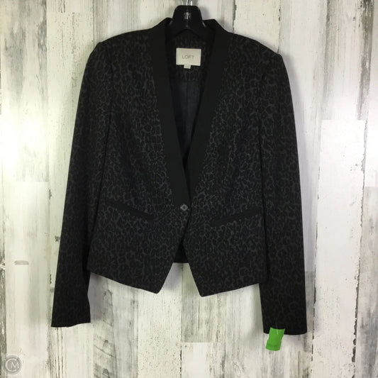 Blazer By Loft In Animal Print, Size: S
