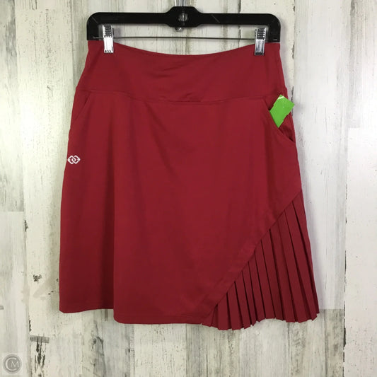 Athletic Skort By Clothes Mentor In Red, Size: M
