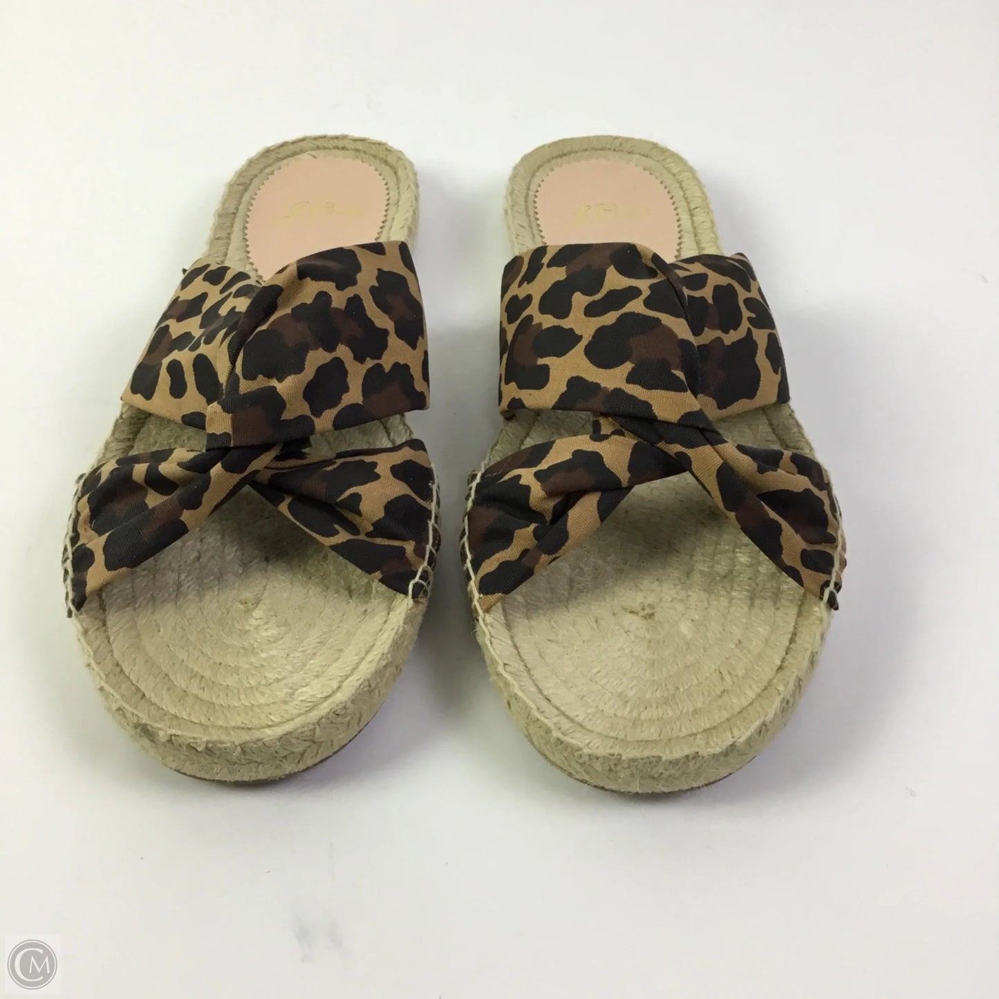 Sandals Flats By J. Crew In Animal Print, Size: 9