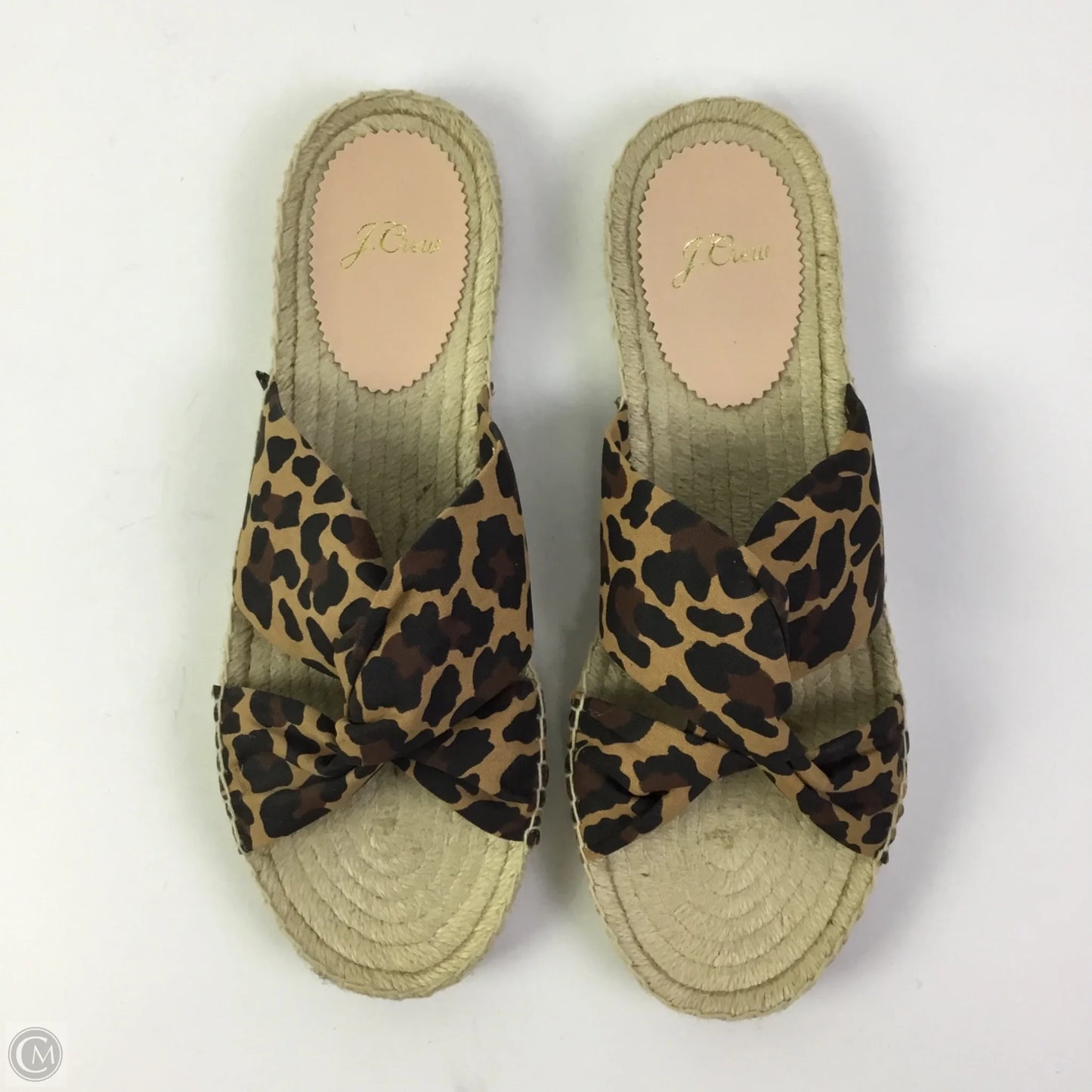 Sandals Flats By J. Crew In Animal Print, Size: 9