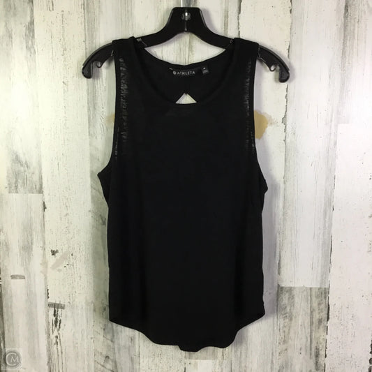 Athletic Tank Top By Athleta In Black, Size: M