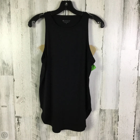 Athletic Tank Top By Athleta In Black, Size: S