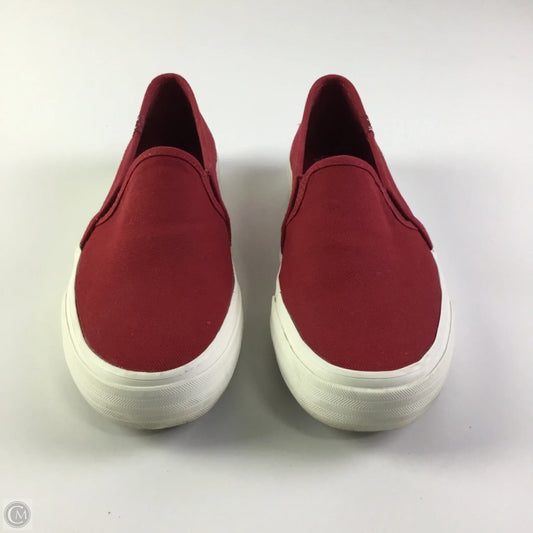 Shoes Flats By Keds In Red, Size: 6.5