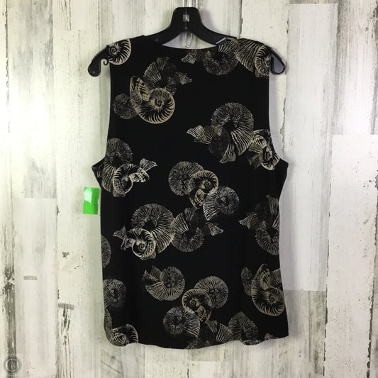 Top Sleeveless By White House Black Market In Black, Size: L