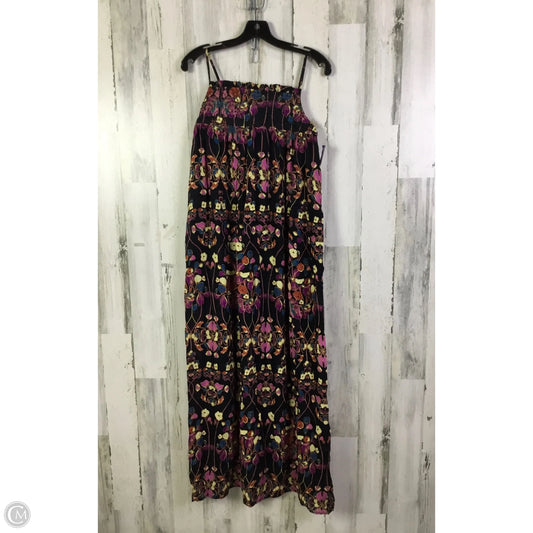 Dress Casual Maxi By Anthropologie In Blue & Purple, Size: M