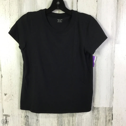 Top Short Sleeve Basic By Madewell In Black, Size: S