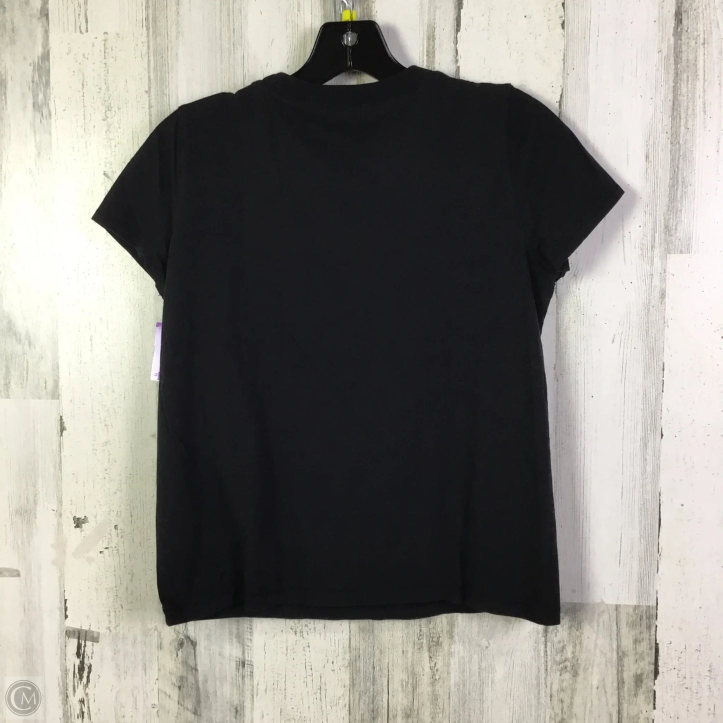 Top Short Sleeve Basic By Madewell In Black, Size: S