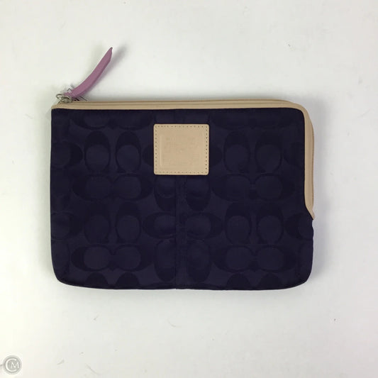 Clutch Designer By Coach, Size: Medium