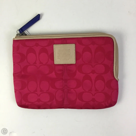 Clutch Designer By Coach, Size: Medium