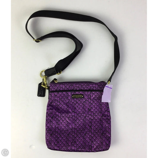 Crossbody Designer By Coach, Size: Small
