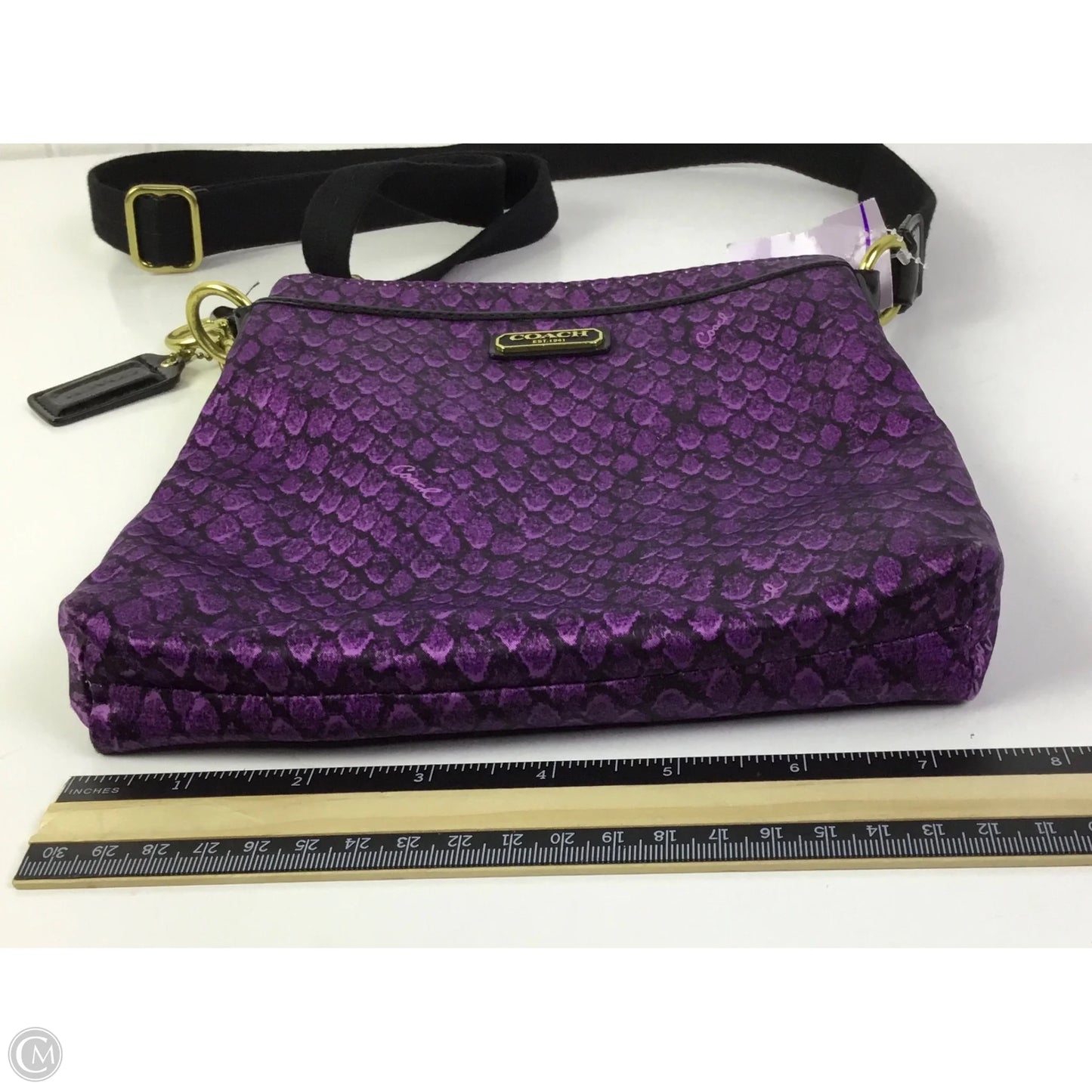 Crossbody Designer By Coach, Size: Small