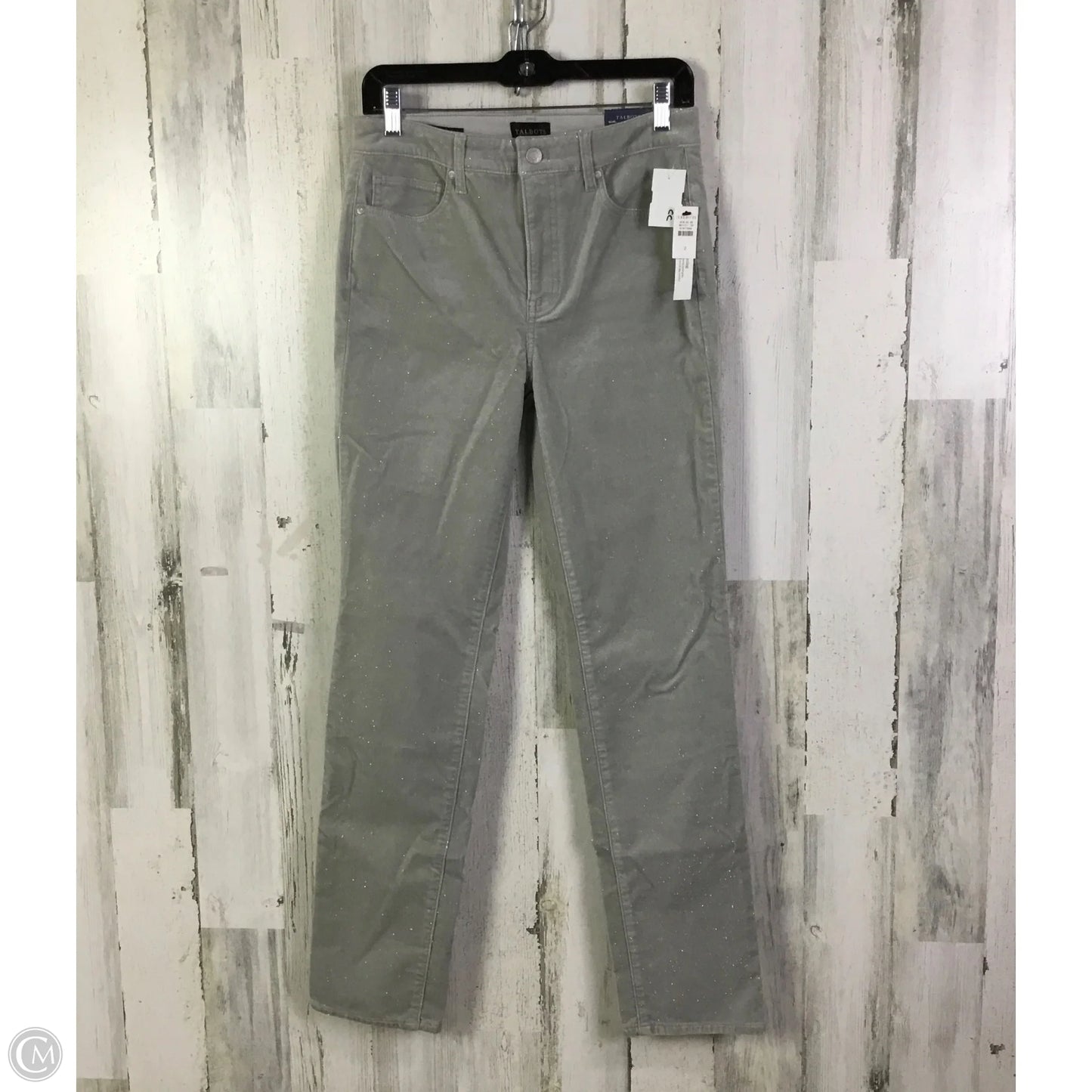 Pants Corduroy By Talbots In Grey, Size: 2