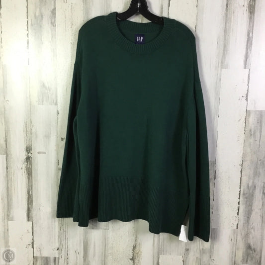 Sweater By Gap In Green, Size: Xxl