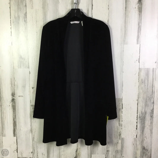 Cardigan By Isaac Mizrahi Live Qvc In Black, Size: S