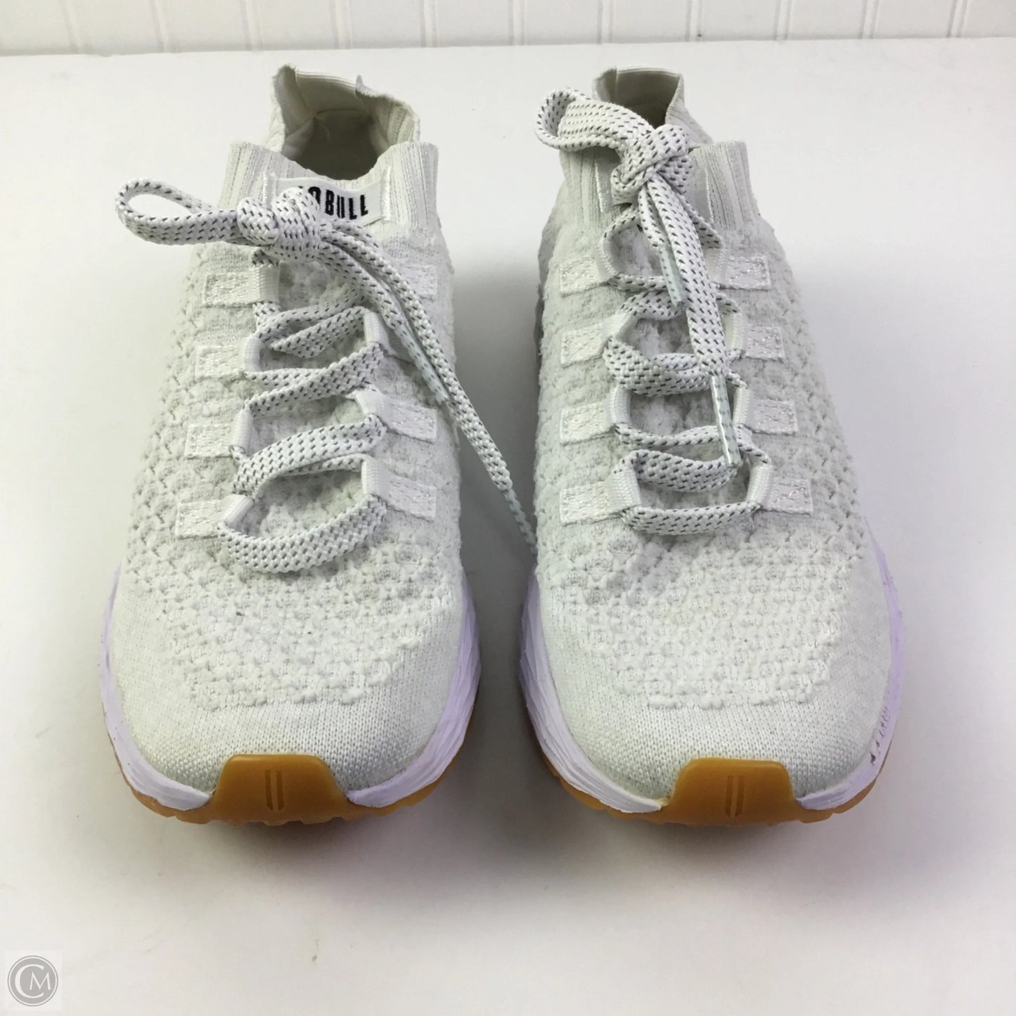 Shoes Athletic By Nobull In White, Size: 9