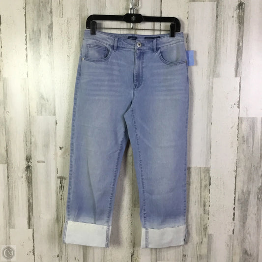 Jeans Cropped By J. Jill In Blue Denim, Size: 6