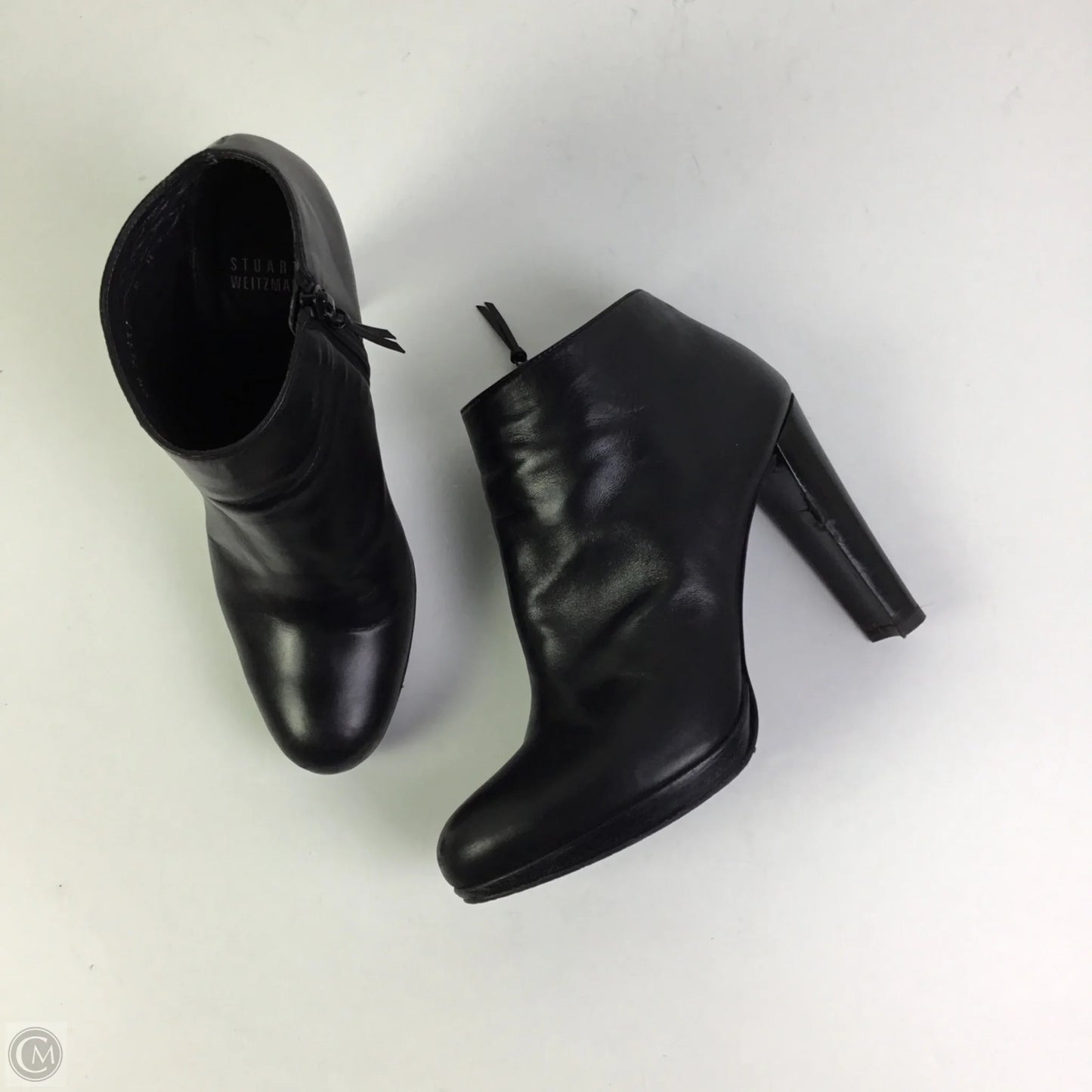 Boots Designer By Stuart Weitzman In Black, Size: 8