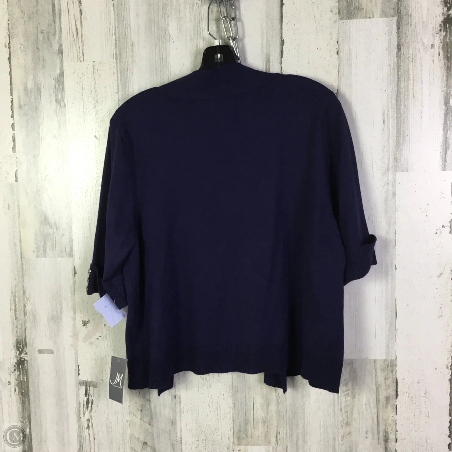 Bolero By Jm Collections In Navy, Size: Xl
