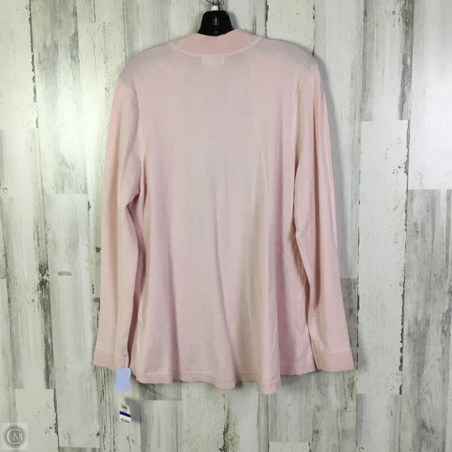 Cardigan By Charter Club In Pink, Size: Xl