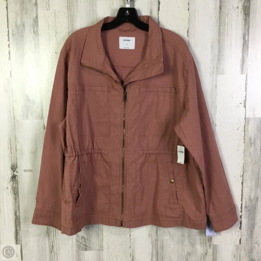 Jacket Utility By Old Navy In Pink, Size: Xl