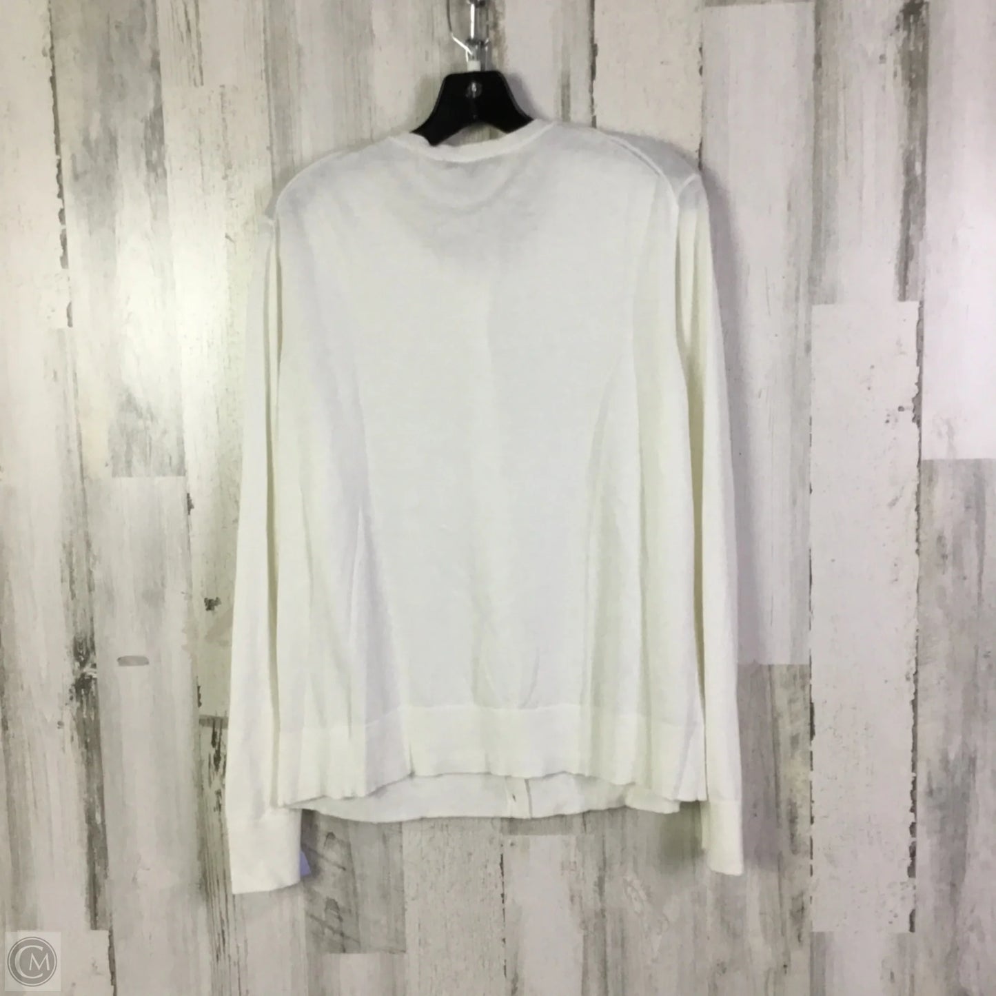 Cardigan By Ann Taylor In Ivory, Size: Xxl