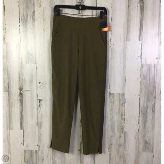 Athletic Pants By Athleta In Green, Size: Xs