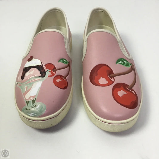 Shoes Designer By Coach In Pink, Size: 8