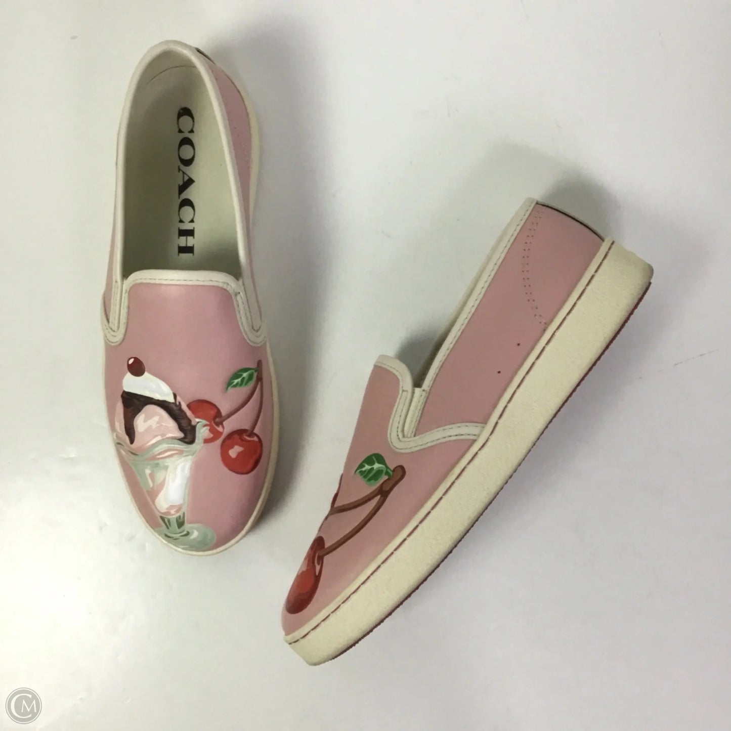 Shoes Designer By Coach In Pink, Size: 8