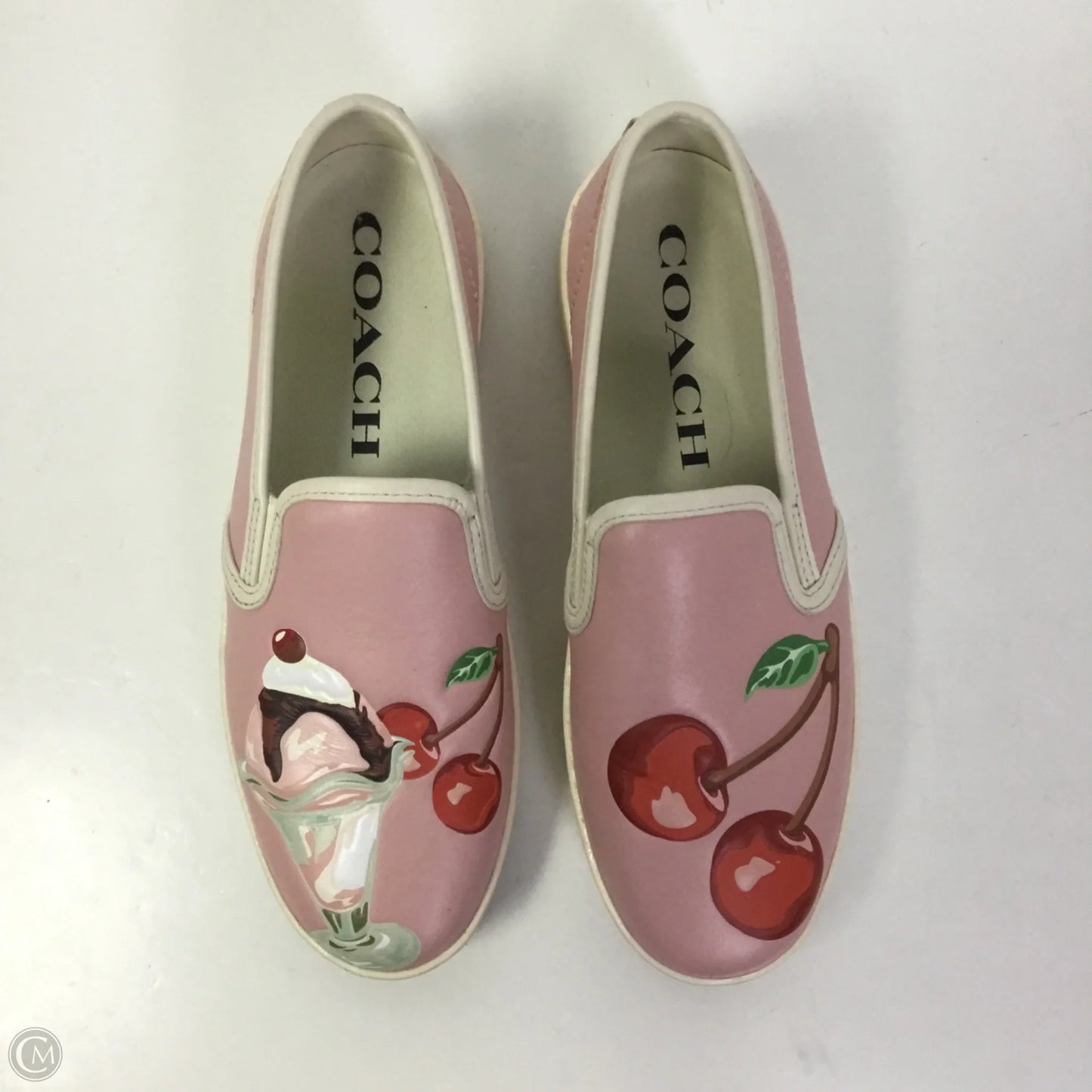 Shoes Designer By Coach In Pink, Size: 8