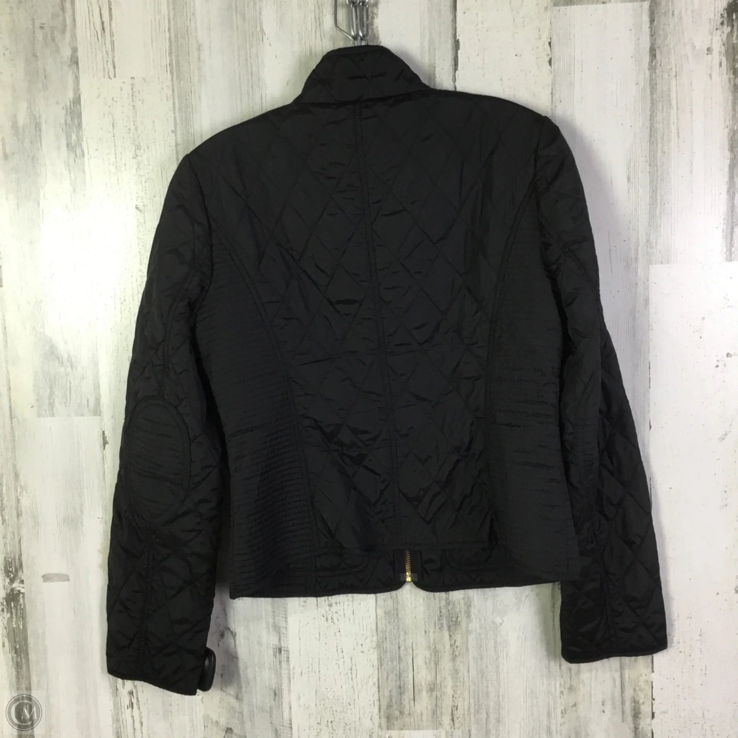 Jacket Puffer & Quilted By Banana Republic In Black, Size: S