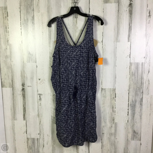 Athletic Dress By Patagonia In Blue, Size: M