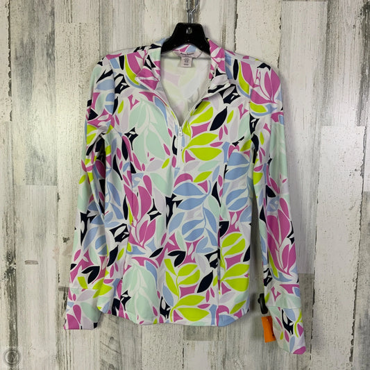 Athletic Top Long Sleeve Collar By Tommy Bahama In Multi-colored, Size: Xs