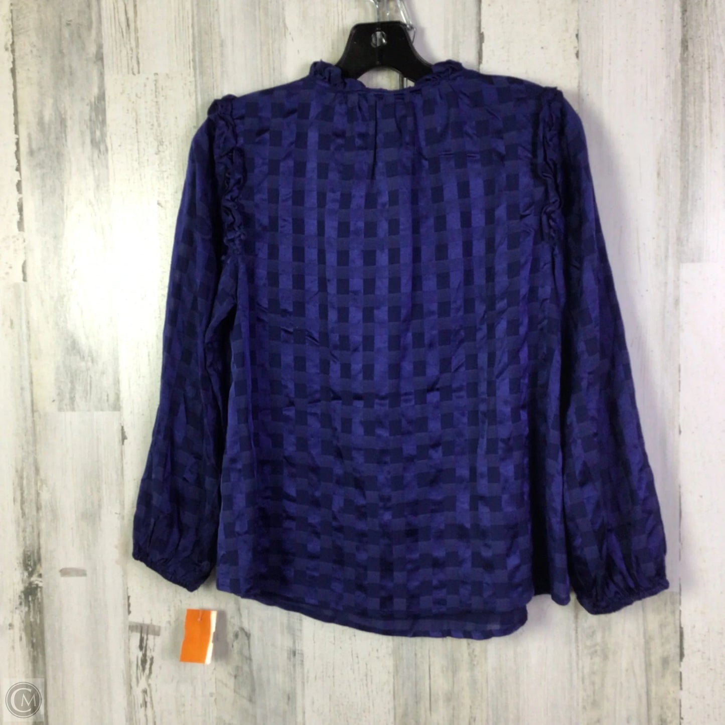 Top Long Sleeve By Vineyard Vines In Blue, Size: Xxs