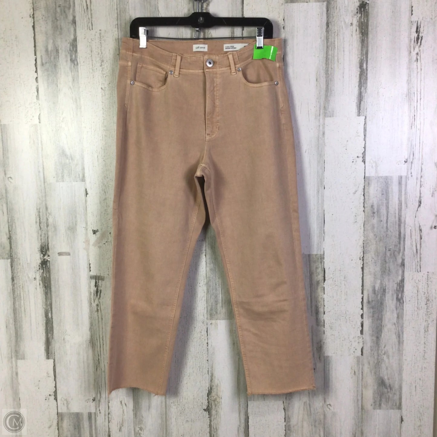 Jeans Cropped By J. Jill In Tan, Size: 10