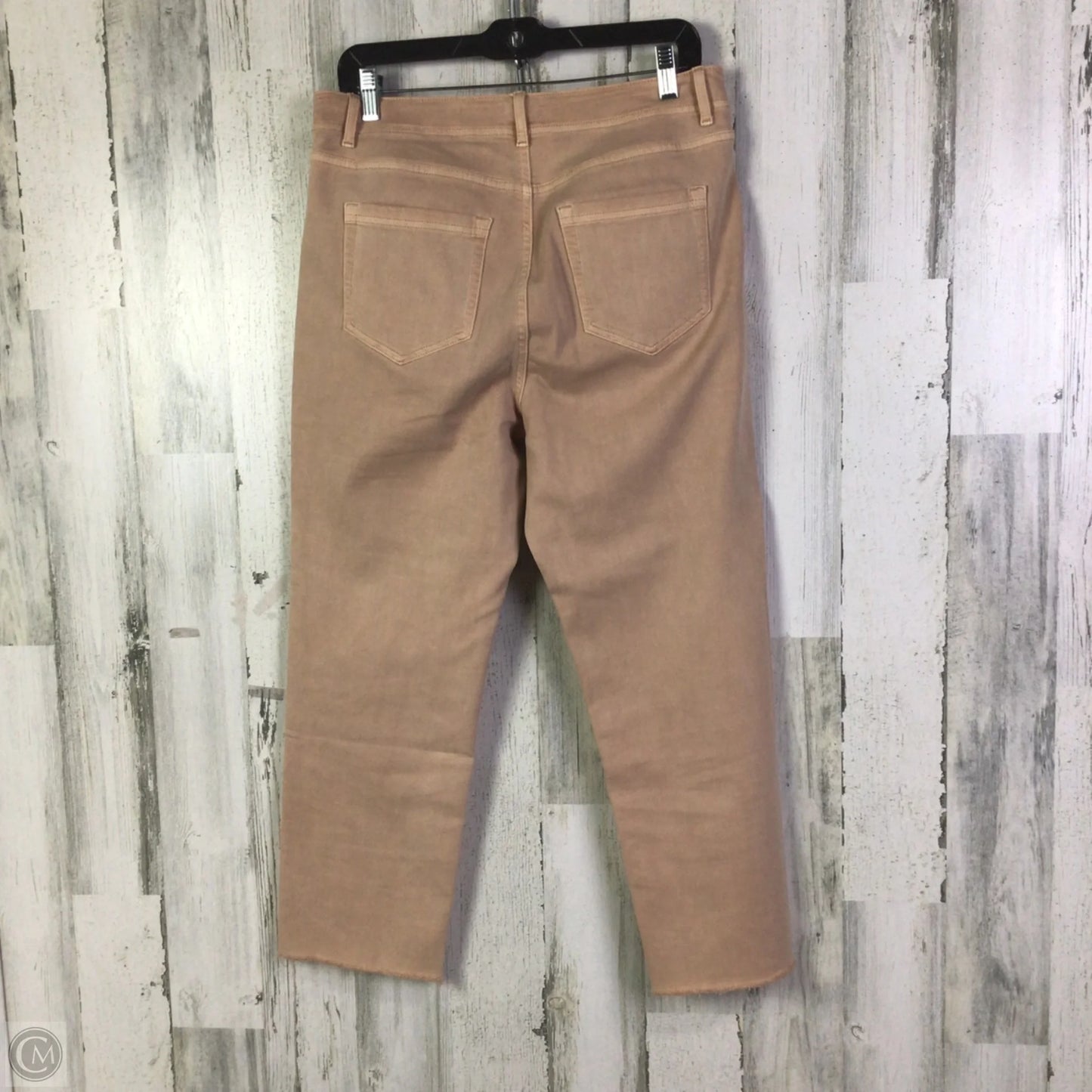Jeans Cropped By J. Jill In Tan, Size: 10
