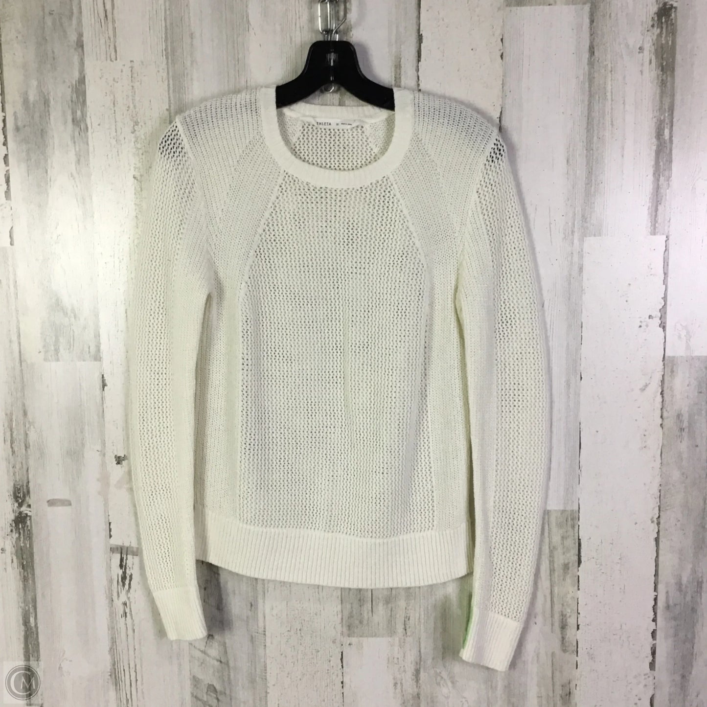 Sweater By Athleta In Cream, Size: M