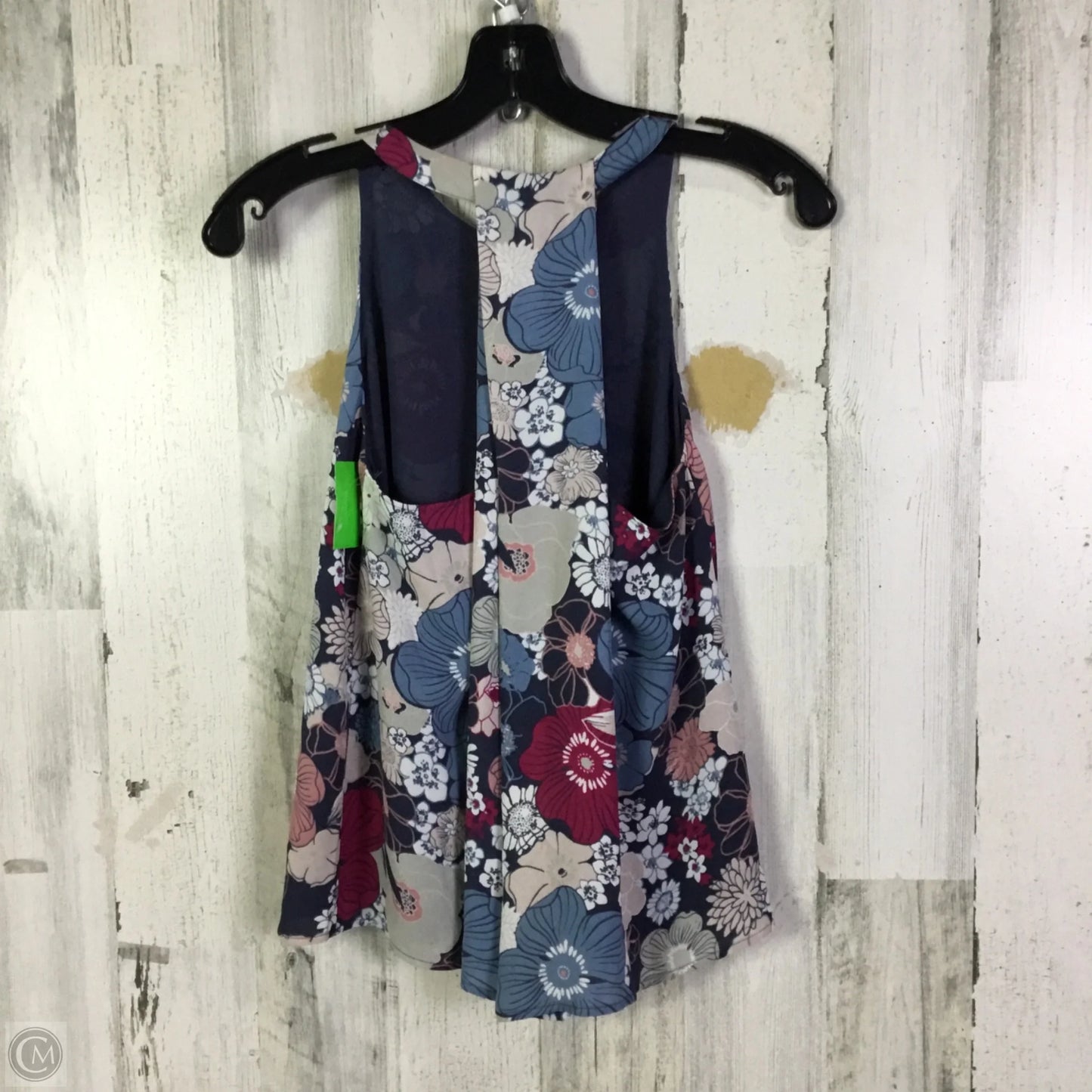 Blouse Sleeveless By Loft In Blue, Size: Xsp