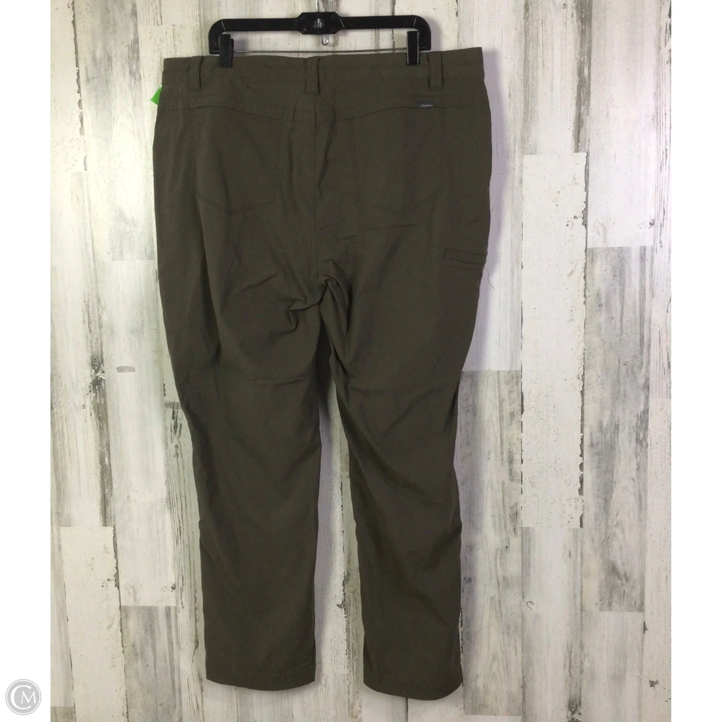 Athletic Pants By Eddie Bauer In Brown, Size: 20