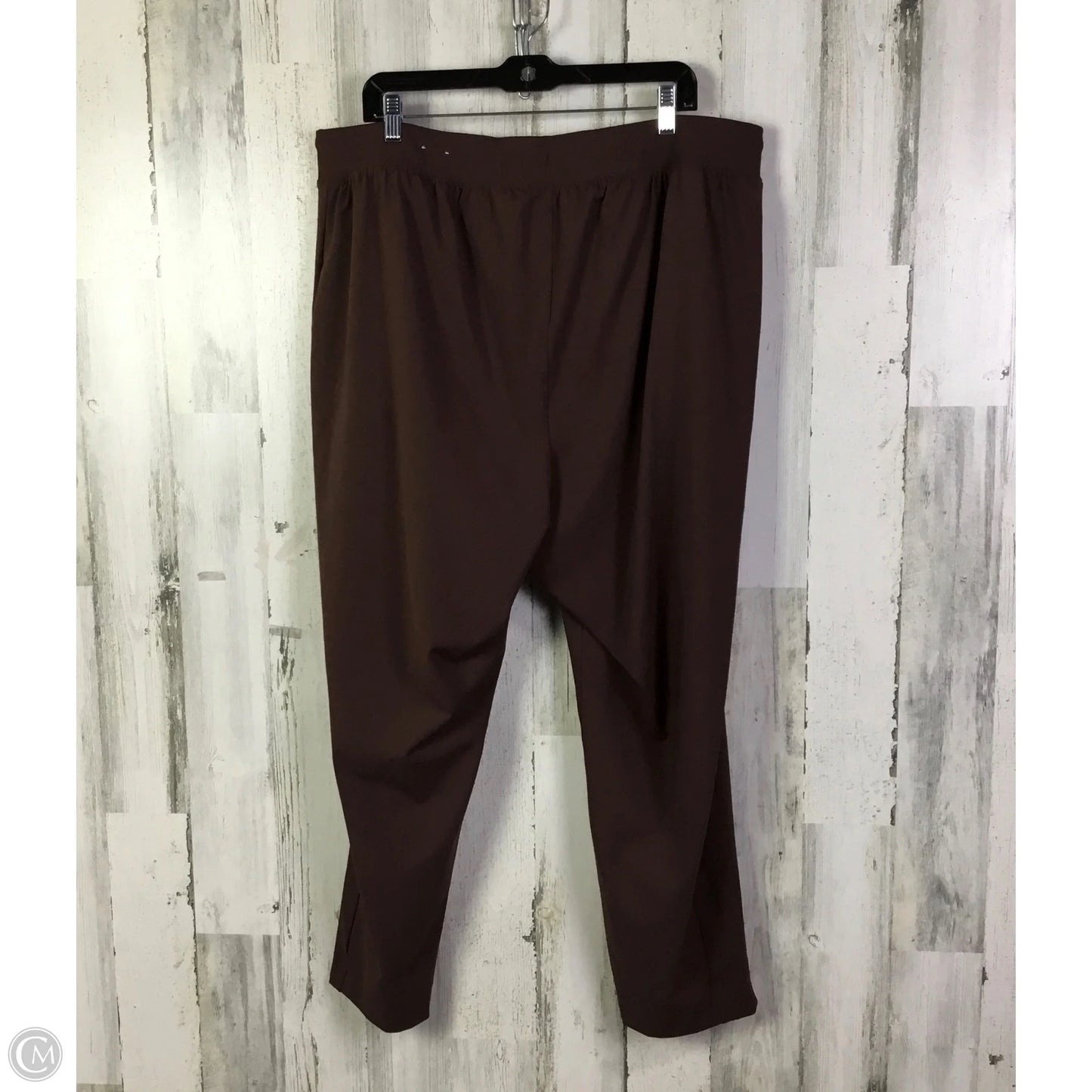 Athletic Pants By Lane Bryant In Brown, Size: 2x
