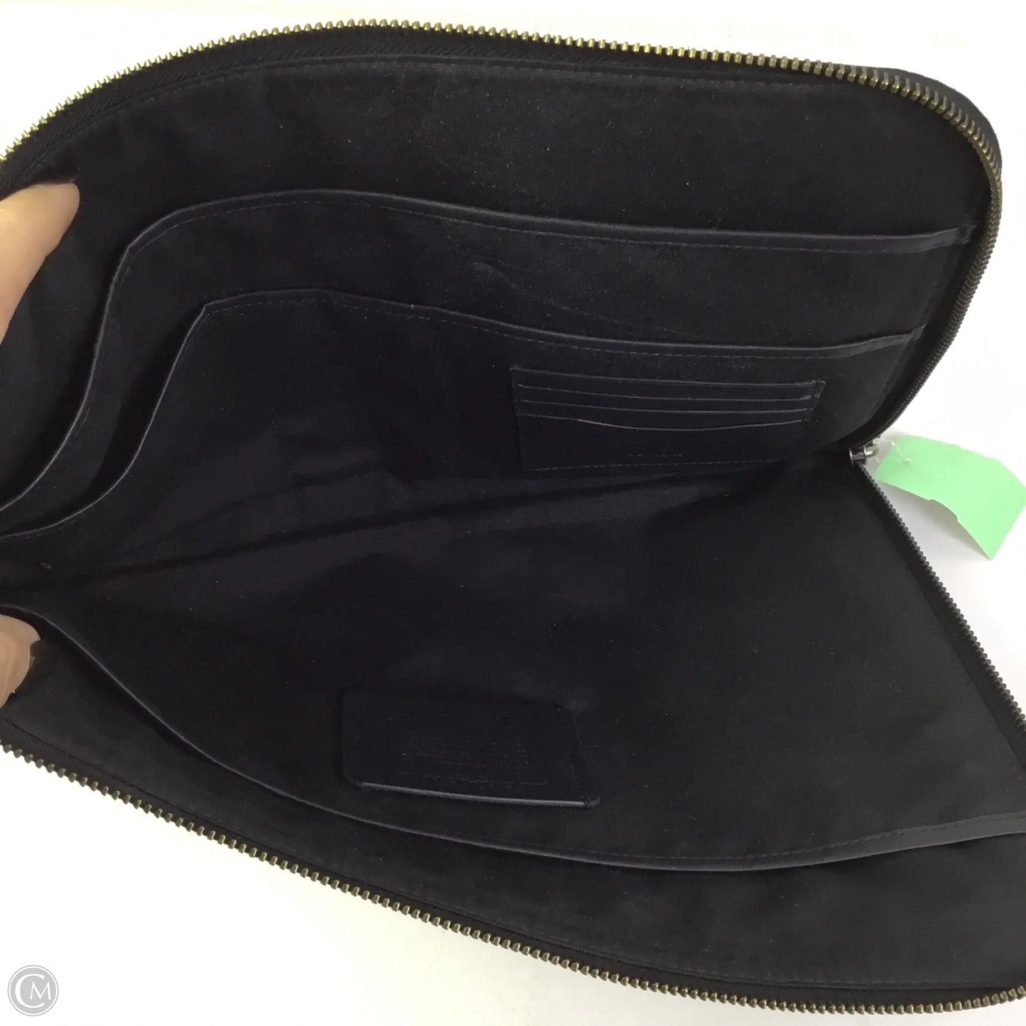 Laptop Sleeve Designer By Coach, Size: Medium