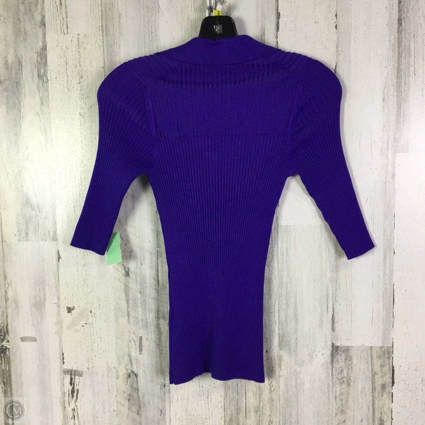 Top 3/4 Sleeve By Ted Baker In Blue, Size: S