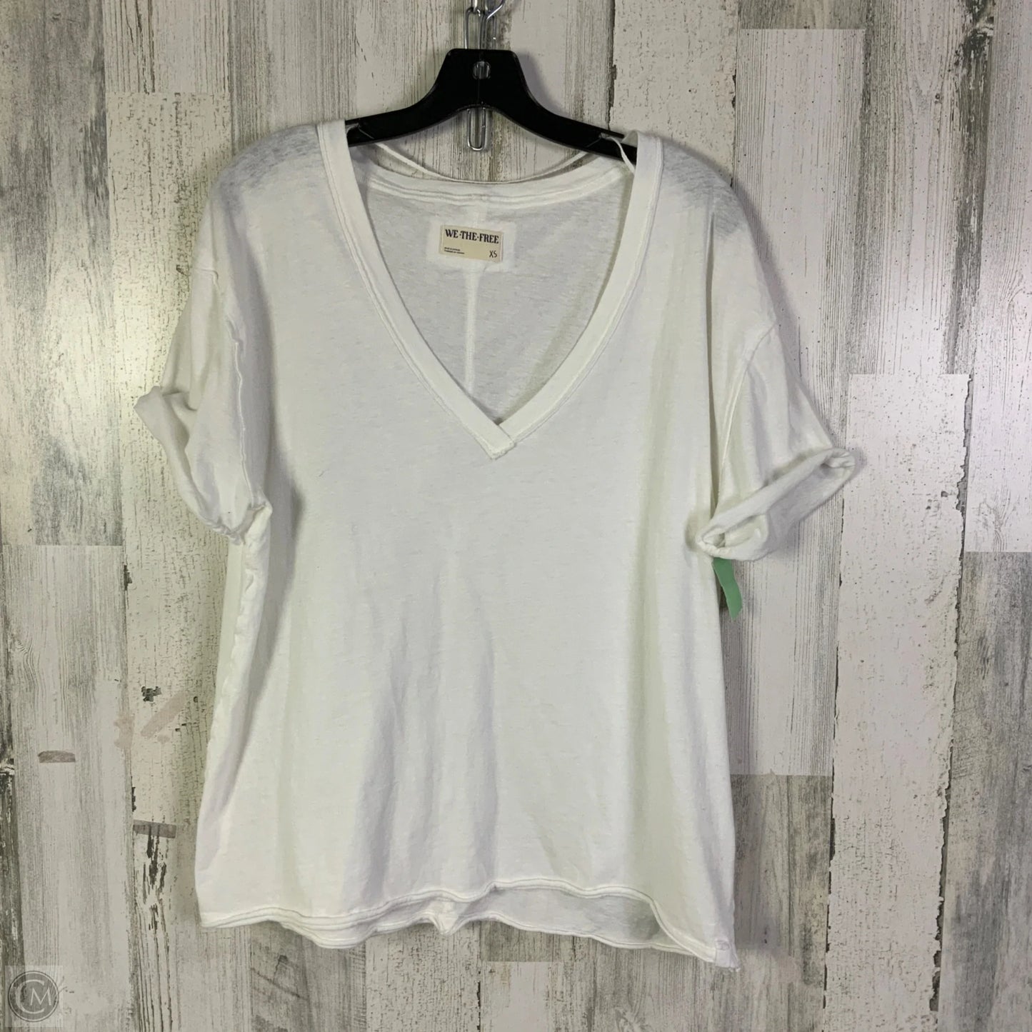 Top Short Sleeve Basic By We The Free In White, Size: Xs