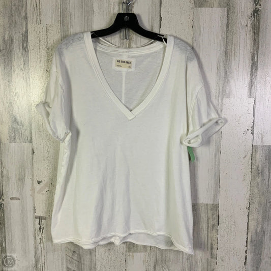 Top Short Sleeve Basic By We The Free In White, Size: Xs