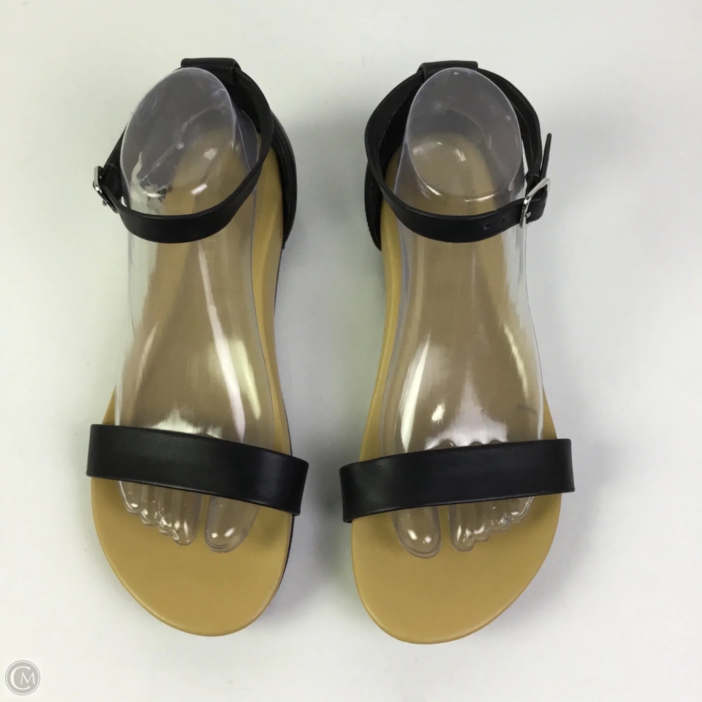 Sandals Flats By Cmb In Black, Size: 9.5