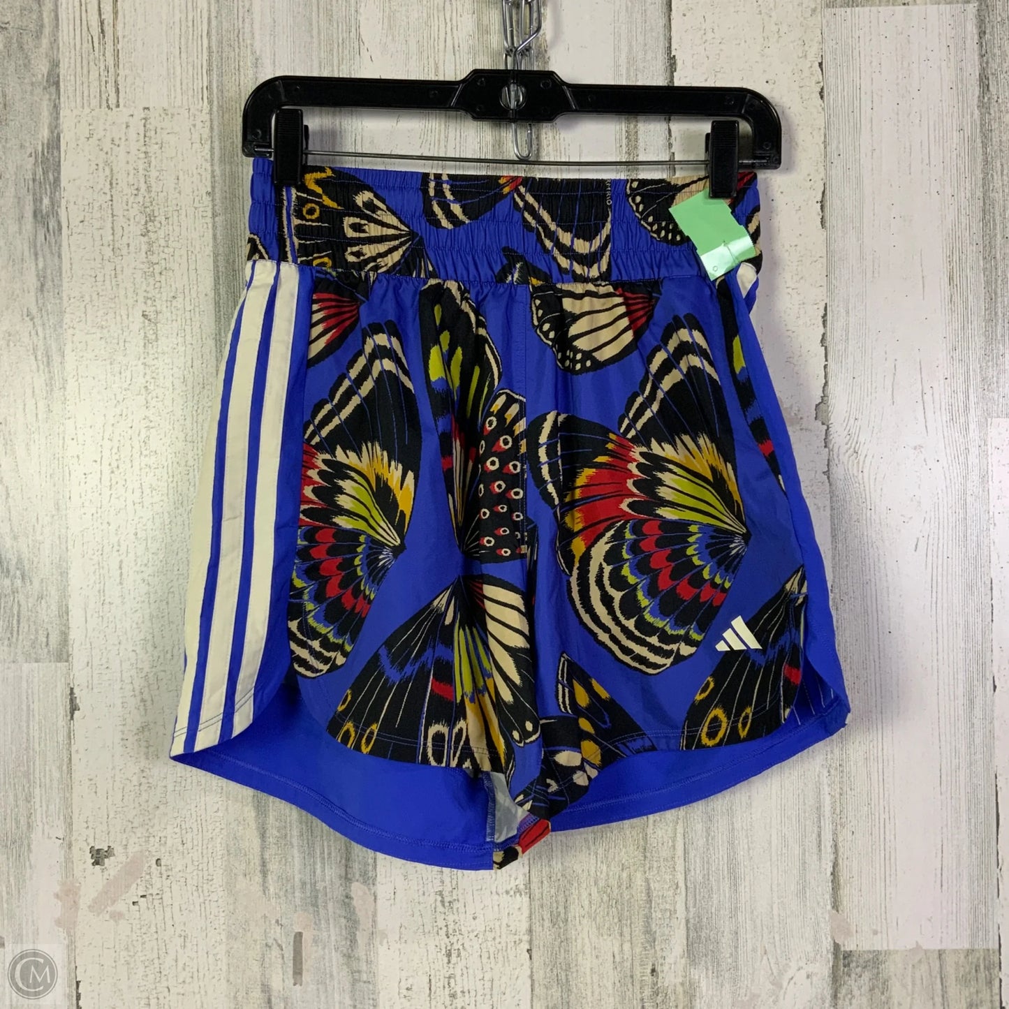 Athletic Shorts By Adidas In Blue, Size: S