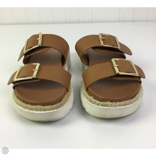 Sandals Flats By Madden Nyc In Brown, Size: 6