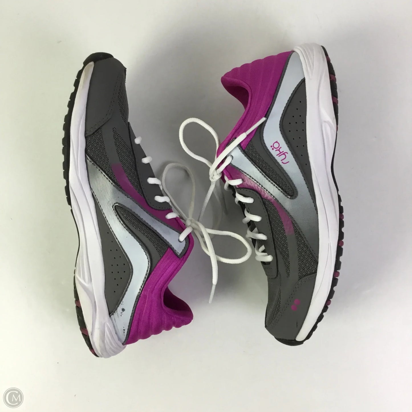 Shoes Athletic By Ryka In Grey & Purple, Size: 7.5