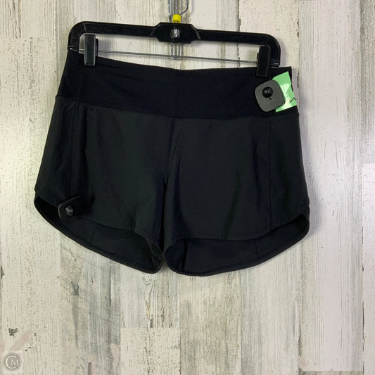 Athletic Shorts By Lululemon In Black, Size: 6